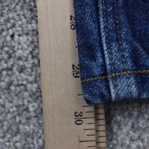 Carhartt Flannel Lined Jeans NWT Mens 40x30 Blue Relaxed Fit 5-Pocket Denim - Picture 3 of 16